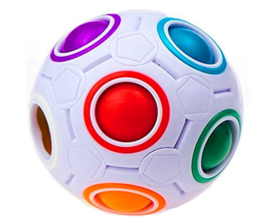 Fidget Rainbow Ball Cube
